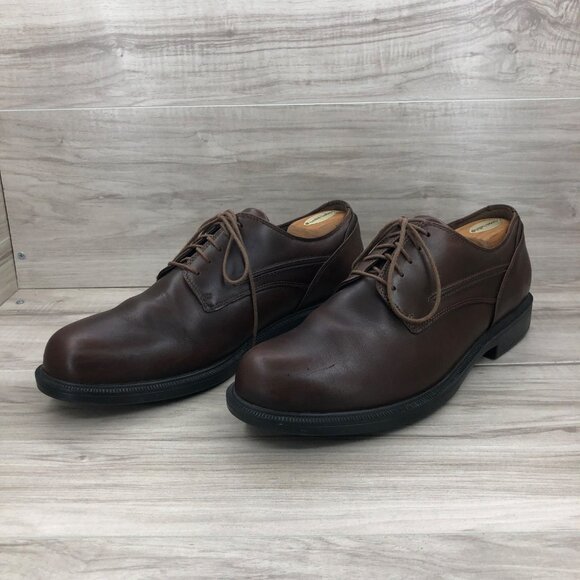 Dunham Oxford Shoes Mens 12 Burlington Brown Leather Waterproof main image 7